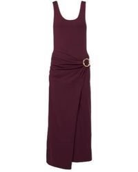 Jonathan Simkhai - Genne Gathered Midi Dress - Lyst