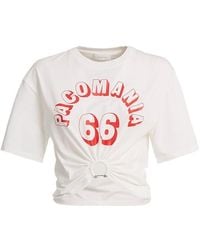 Rabanne - Pacomania Printed Jersey T-Shirt - Lyst