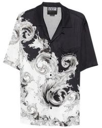 Versace - Jeans Couture Barocco Print Shirt - Lyst