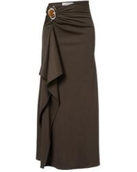 Christopher Esber - Occhio Embellished Jersey Maxi Skirt - Lyst