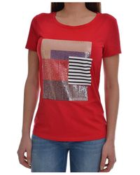 Armani Jeans - Logo Details T-Shirt - Lyst