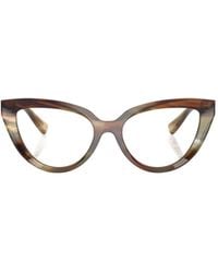 Dolce & Gabbana - Eyewear Cat-Eye Frame Glasses - Lyst
