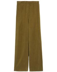 Max Mara - Studio High Waist Wide Leg Trousers - Lyst