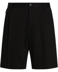 Dolce & Gabbana - Cotton Bermuda Shorts - Lyst