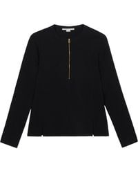 Stella McCartney - Double-Slit Zipper Shirt With Hem - Lyst