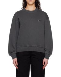 Carhartt - Wip Logo Patch Crewneck Sweatshirt - Lyst