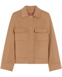 Max Mara - Studio Fiero Button-Up Jacket - Lyst
