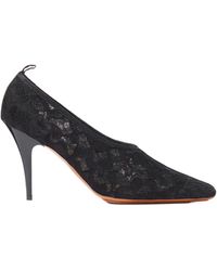 Stella McCartney - Square-Toe Lace Stiletto Pumps - Lyst