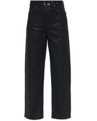 AllSaints - Brixton Coated Wide-Leg Jeans - Lyst