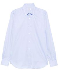 Mazzarelli - Button-Down Long-Sleeved Shirt - Lyst