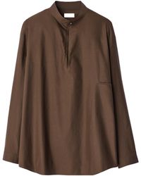 Lemaire - Long Sleeve Sailor Top - Lyst