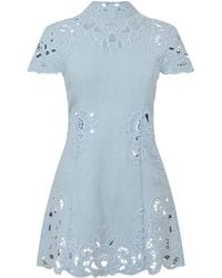 Cult Gaia - Fitted Short Dress - Lyst