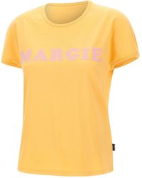 MM6 by Maison Margiela - Logo Printed Crewneck T-Shirt - Lyst
