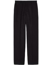 Gucci - Gg Cotton Canvas Pants - Lyst
