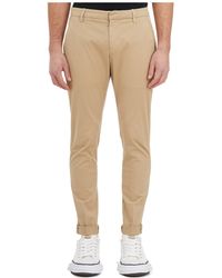 Dondup - Cuffed-Hem Casual Trousers - Lyst
