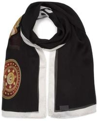 Moschino - Teddy Bear Printed Scarf - Lyst