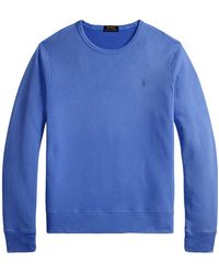 Polo Ralph Lauren - Spa Terry Logo Embroidered Sweatshirt - Lyst