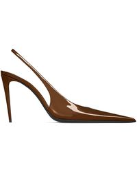 Saint Laurent - Guermantes Slingback Pumps - Lyst