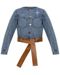 MCM - Denim Jacket - Lyst