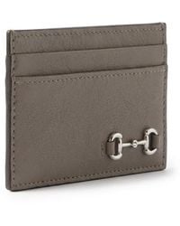 Gucci - Card Case With Horsebit - Lyst