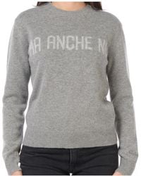 MC2 Saint Barth - Long-Sleeved Knitted Sweater - Lyst
