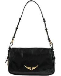 Zadig & Voltaire - Le Zouzou Vintage Patent Bag - Lyst