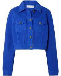 Gabriela Hearst - Long-Sleeved Denim Jacket - Lyst