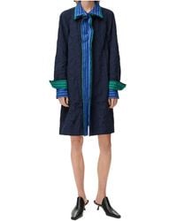 Loewe - Crinkled-Effect Ruffled Mini Dress - Lyst