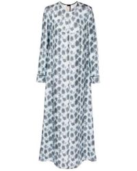 Marni - Printed Silk Maxi Dress - Lyst