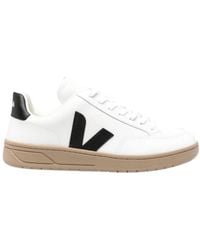 Veja - V-12 Leather Sneakers - Lyst