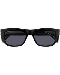 Gucci - Eyewear Rectangle Frame Sunglasses - Lyst