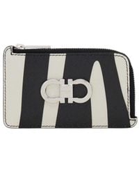 Ferragamo - Zipper Card Holder - Lyst