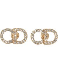 Dior - Cd Signature Stud Earrings - Lyst