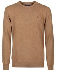 Polo Ralph Lauren - Polo Pony Embroidered Knitted Jumper - Lyst