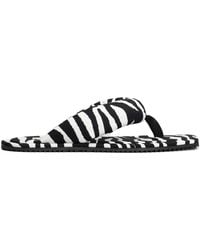 The Attico - "Indie" Flip-Flops Cappuccino And - Lyst