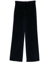 Circolo 1901 - Velvet Wide-Leg Trousers - Lyst