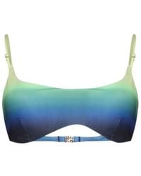 CASABLANCA - Gradient Print Bikini Top - Lyst