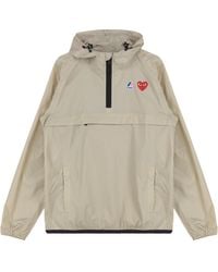 Comme des Garçons - Comme Des Garçons Shirt Play Hooded Jacket - Lyst