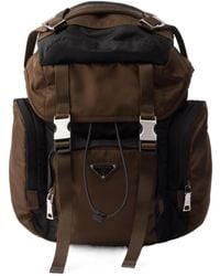 Prada - Tessuto Buckled Backpack - Lyst