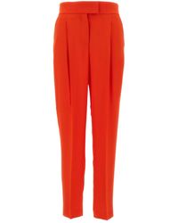 BOSS - Boss Pleated Detail Tailored Pants - Lyst