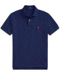 Polo Ralph Lauren - Ralph Lauren Embroidered Logo Polo Shirt - Lyst