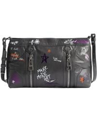 Zadig & Voltaire - X Humberto Cruz Sunny Mood Zipped Crossbody Bag - Lyst
