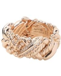 Bottega Veneta - Ring With A Logo - Lyst