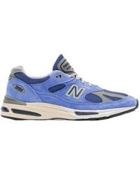 New Balance - 991V2 Lace-Up Sneakers - Lyst