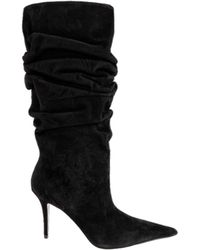 AMINA MUADDI - Anok High-Heeled Tall Boots - Lyst