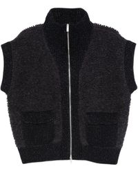 Peserico - Zip-Front Pocket Cardigan - Lyst