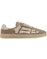 Amiri - Pacific Bones Suede Low-Top Sneakers - Lyst