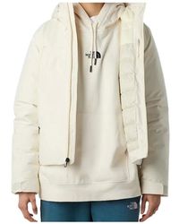 The North Face - Mountain Range Down Hooded Jacket - Lyst