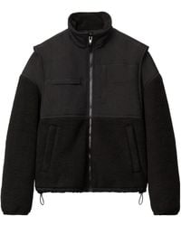 Alexander Wang - Oversized Zip Fleece Jacket - Lyst