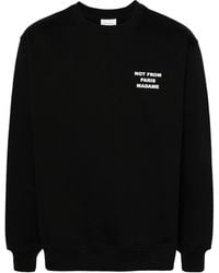 Drole de Monsieur - Le Sweatshirt Slogan Top - Lyst